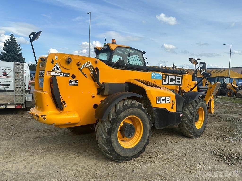 JCB 540-170 伸缩臂叉装车|叉装车