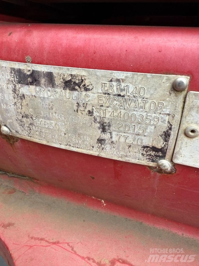 Takeuchi TB 1140 履带挖掘机