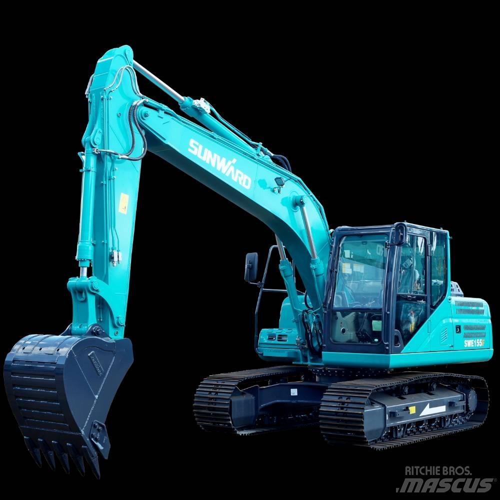 Sunward SWE155F 履带挖掘机