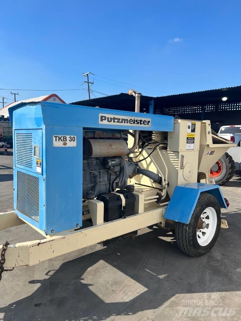 Putzmeister TKB30 混凝土输送泵|布料机