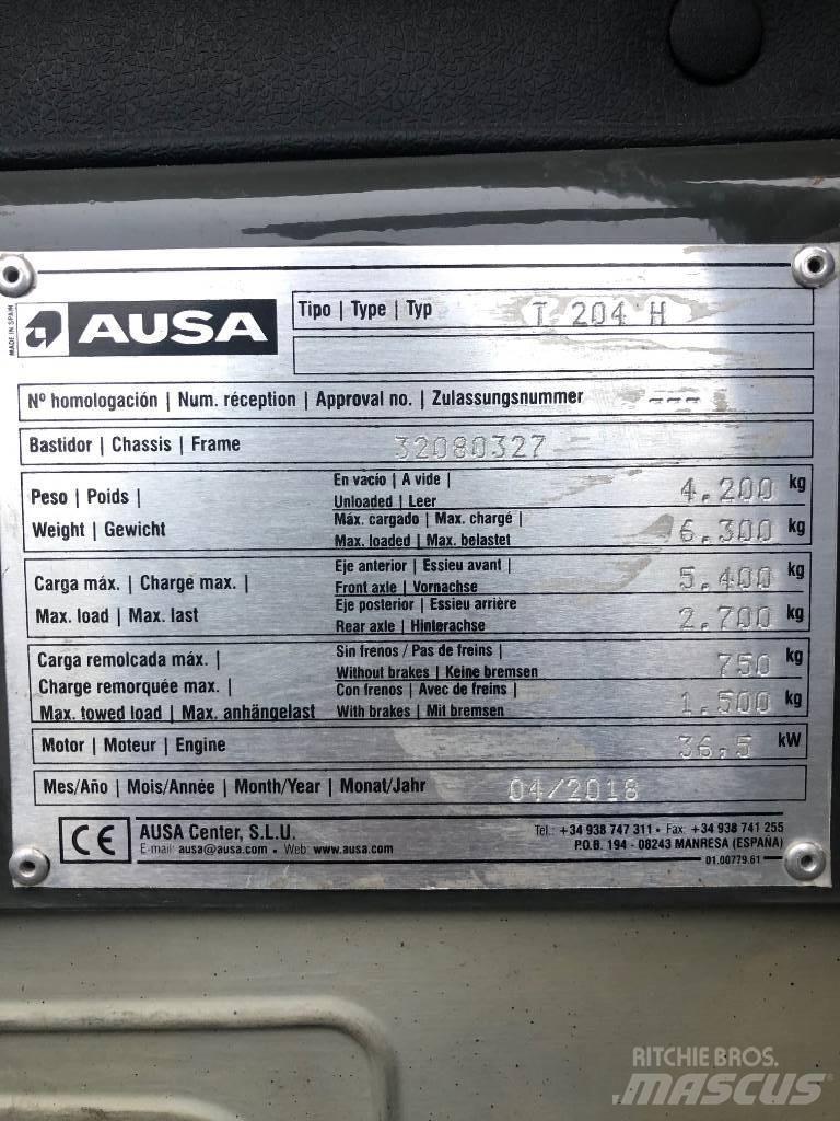 Ausa T 204 H 伸缩臂叉装车|叉装车