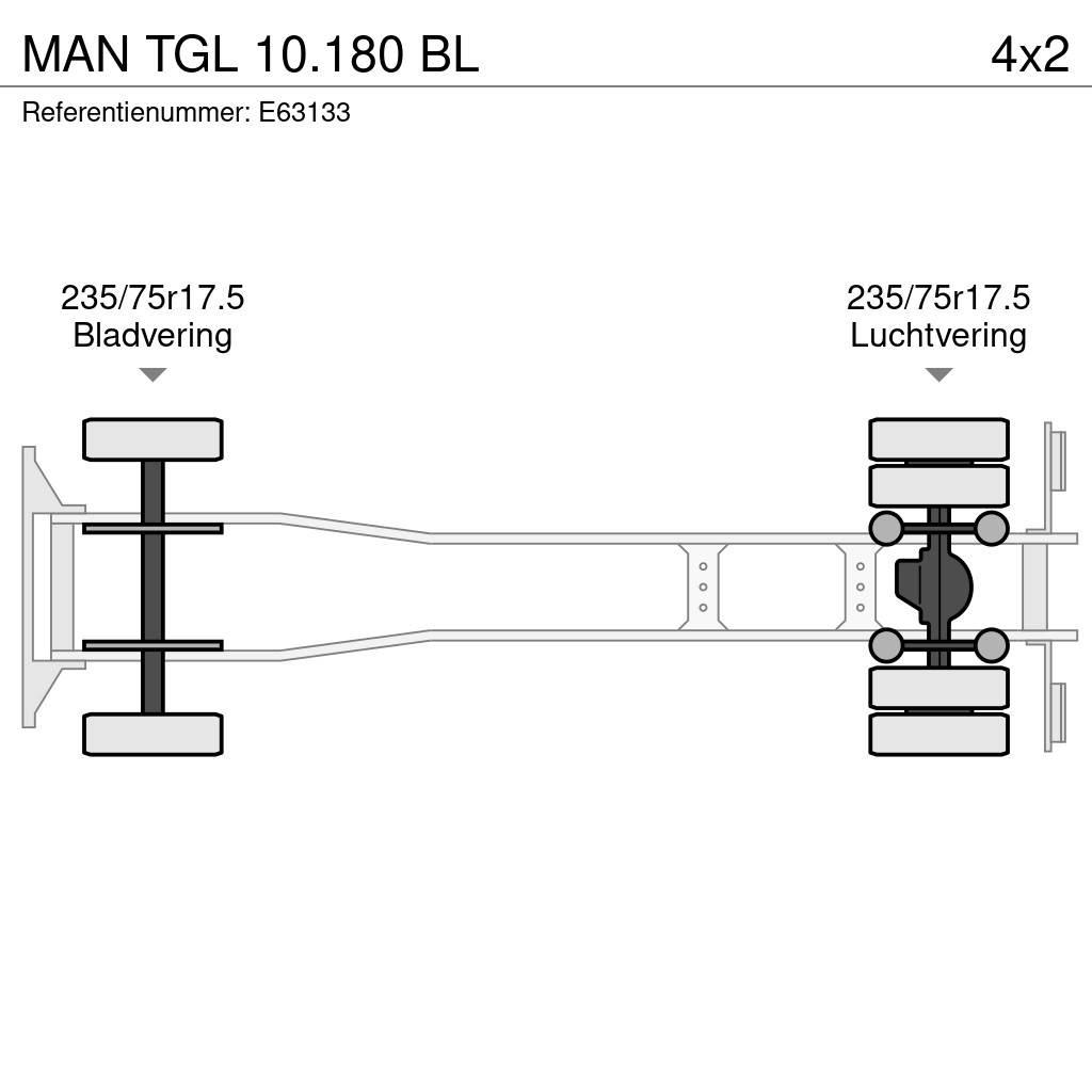 MAN TGL 10.180 BL 厢式货车
