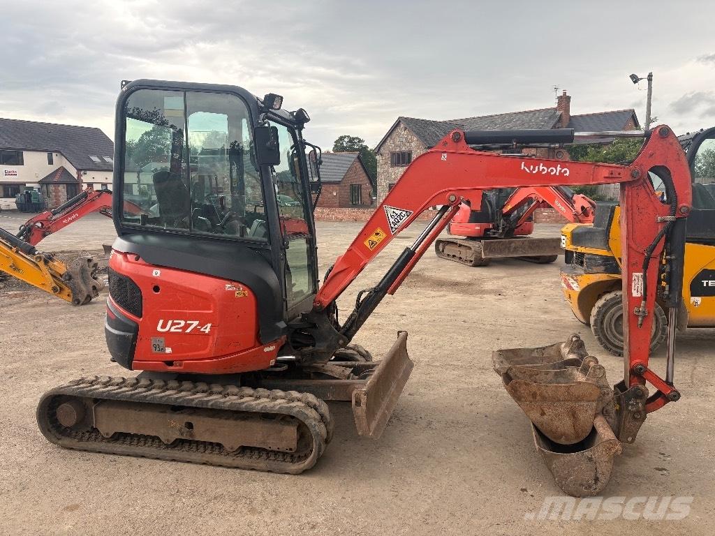 Kubota U 27-4 小型挖掘机