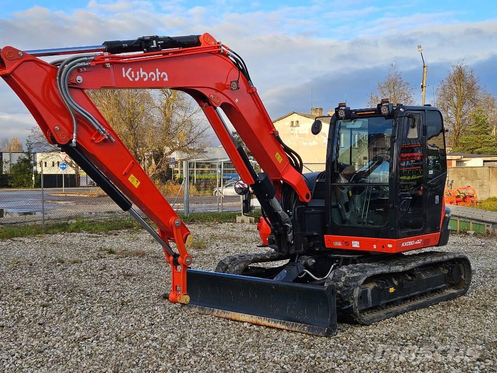Kubota KX 080-4 中型挖掘机