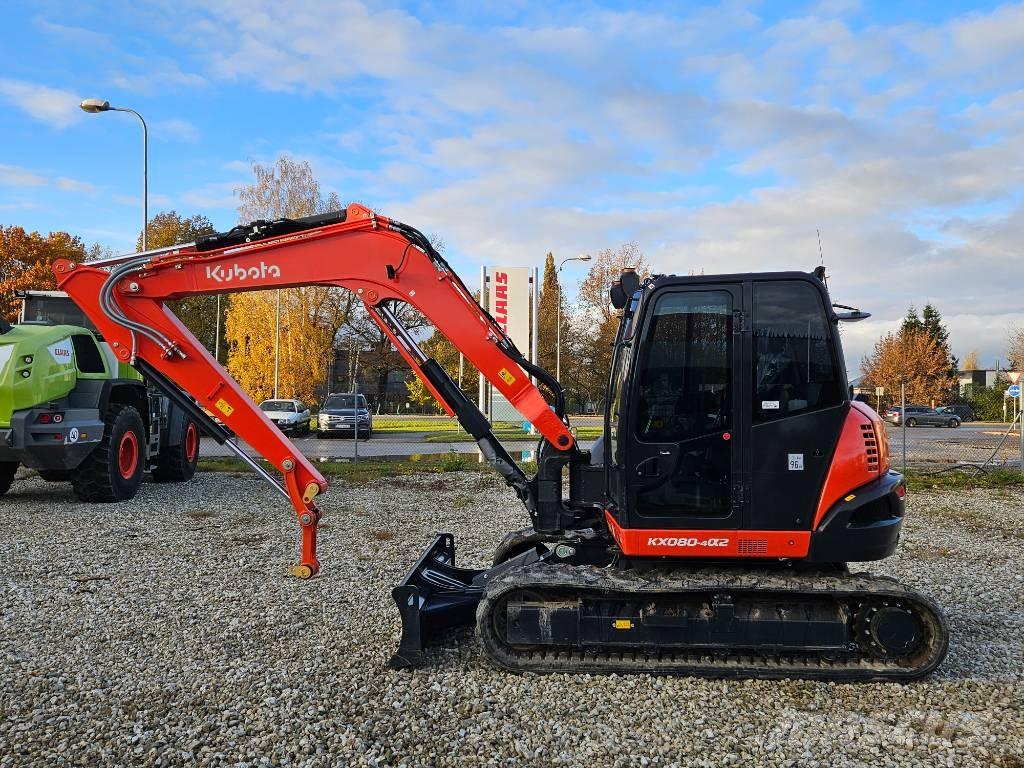 Kubota KX 080-4 中型挖掘机
