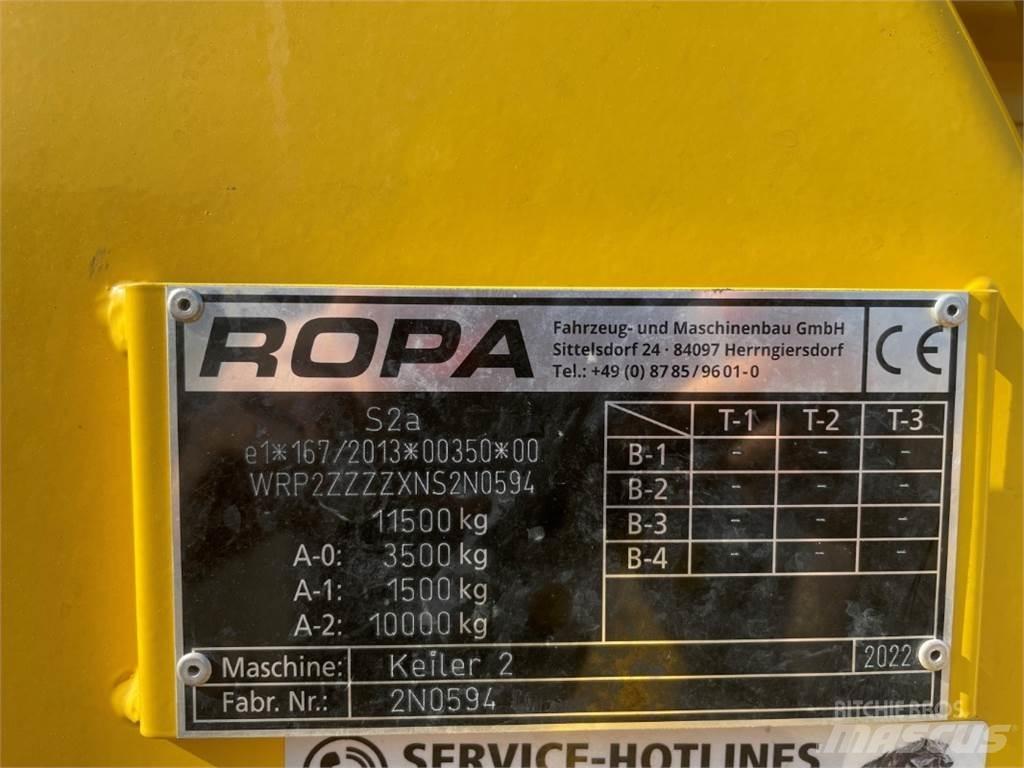 Ropa KEILER 2 马铃薯收获机