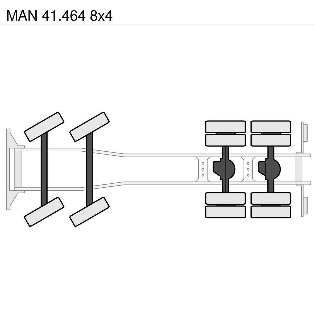 MAN 41.464 8x4 组合/真空油槽车