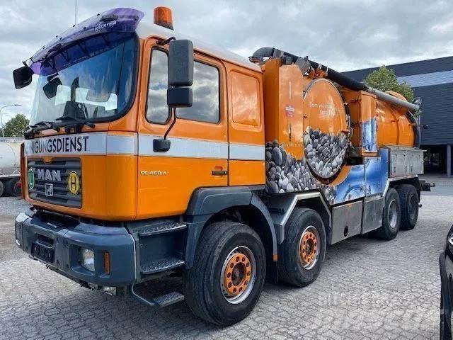 MAN 41.464 8x4 组合/真空油槽车