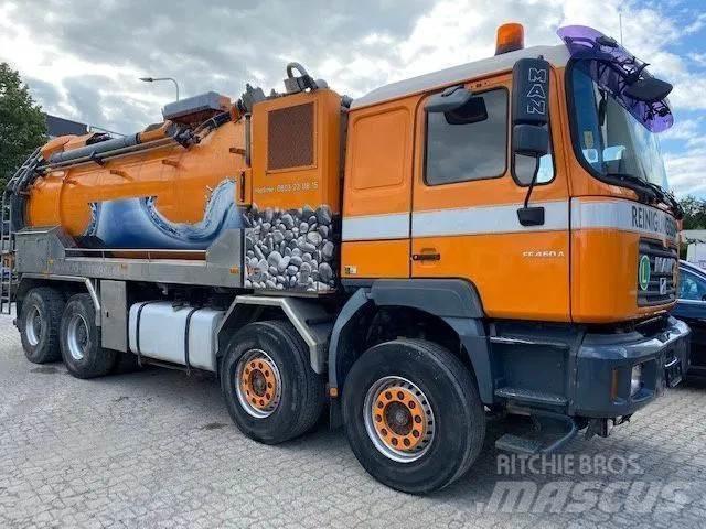 MAN 41.464 8x4 组合/真空油槽车