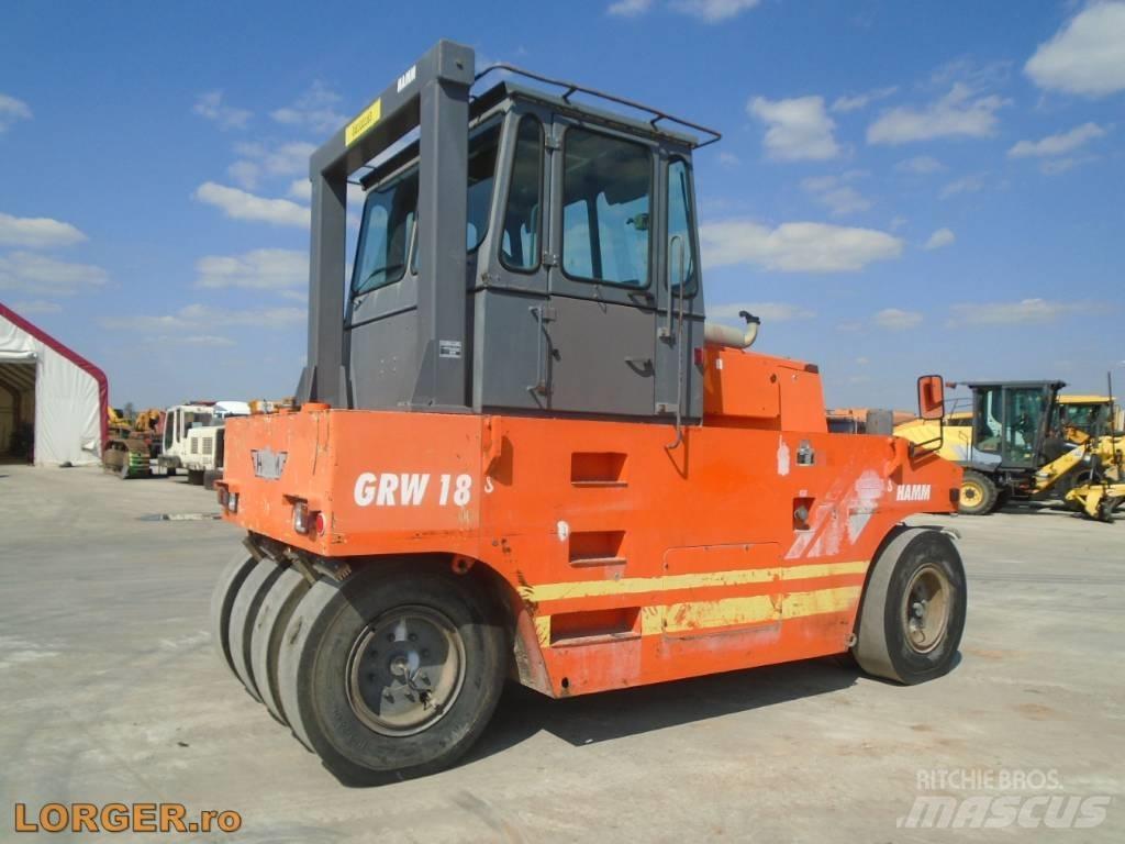 Hamm GRW 18 胶轮压路机
