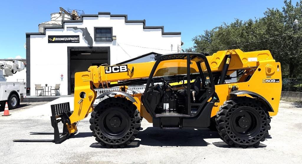 JCB 509-42 伸缩臂叉装车|叉装车