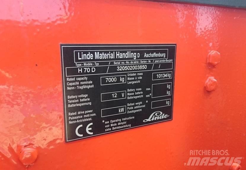 Linde H 70 D 柴油叉车