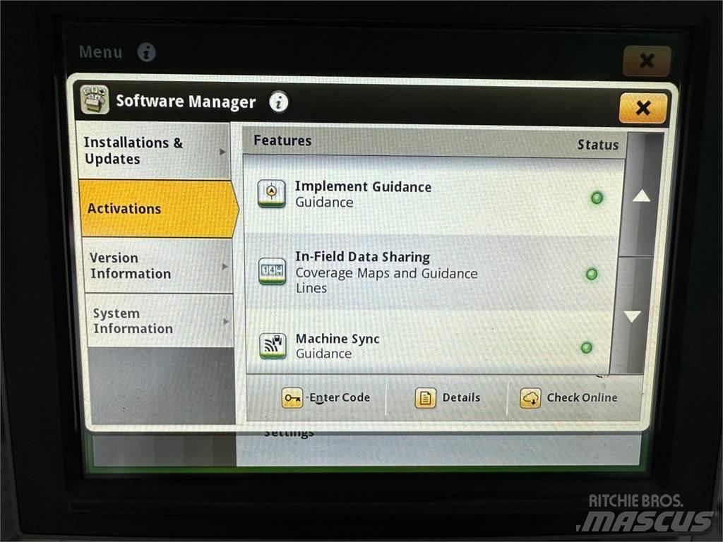 John Deere 8RX 410 拖拉机/农用车