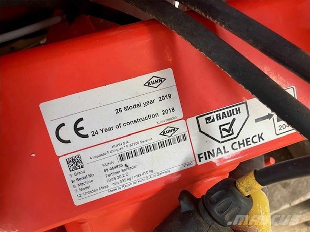 Kuhn Axis 30.2D 液肥喷雾机