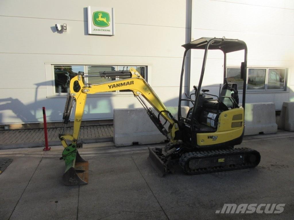 Yanmar ViO17 履带挖掘机
