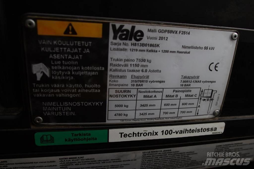 Yale GDP50VX 柴油叉车