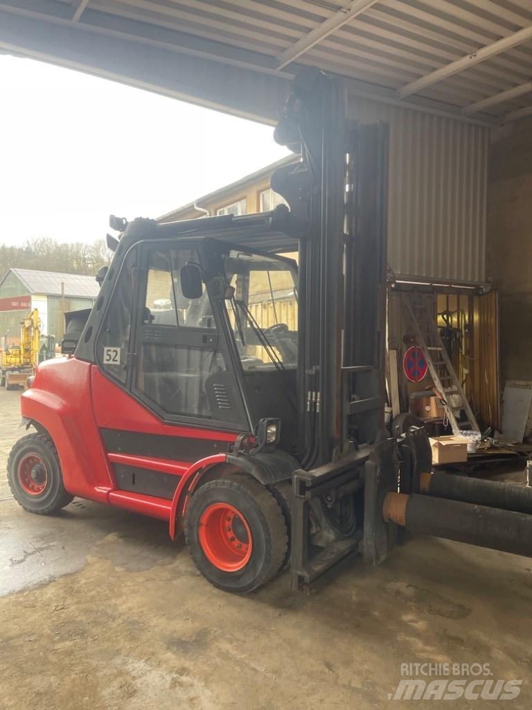 Linde H 80 T 900 天然气叉车