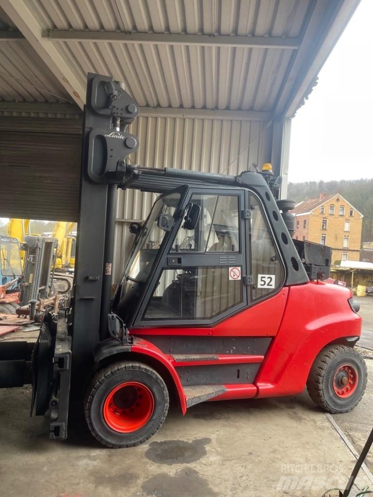 Linde H 80 T 900 天然气叉车