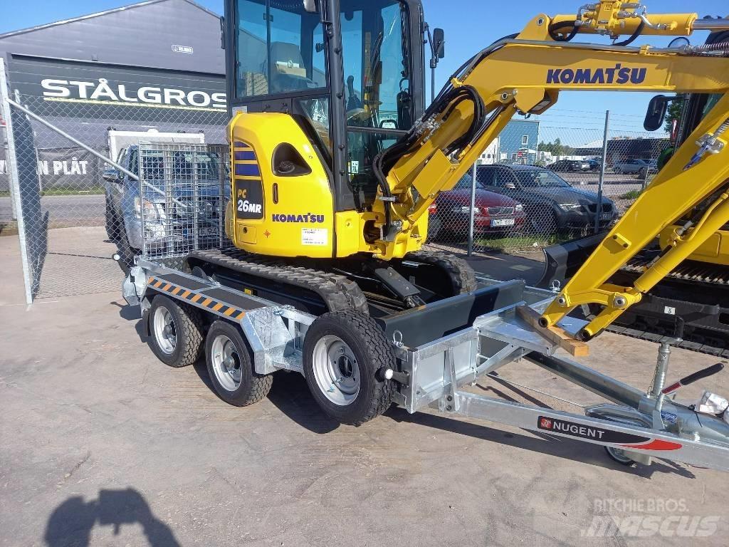 Komatsu PC26MR-5 小型挖掘机