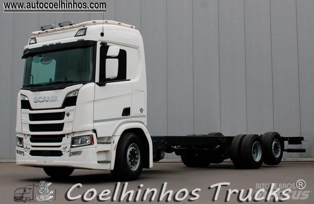 Scania R 520  V8 平板车