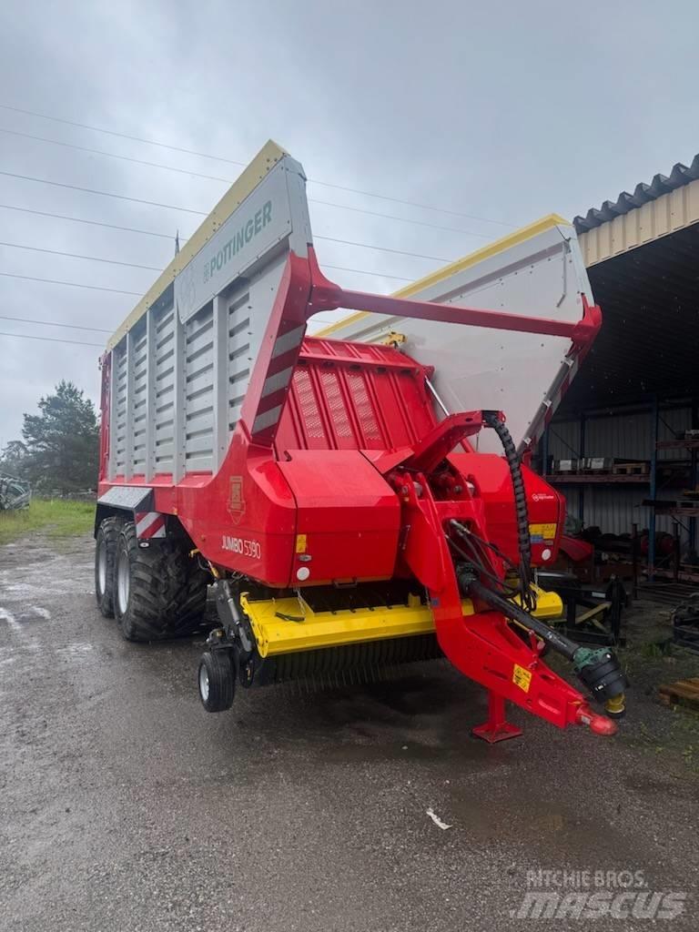 Pöttinger Jumbo 5390 自动装载拖车