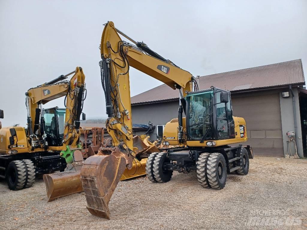 CAT 313 D 轮式挖掘机