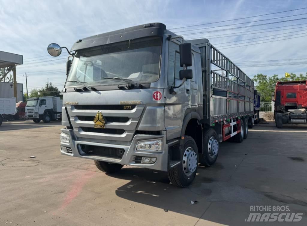 Howo 371 平板栏板货车