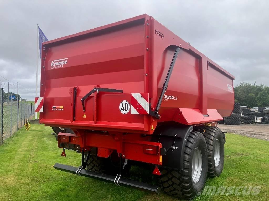 Krampe Big Body 640 自卸拖车