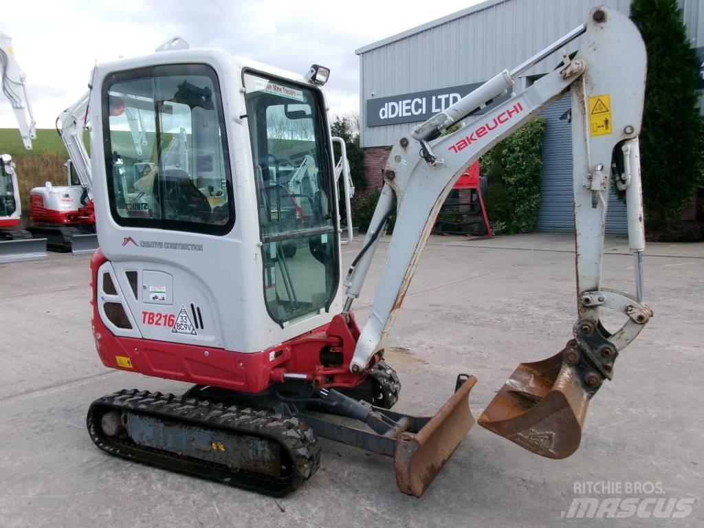 Takeuchi TB 216 小型挖掘机