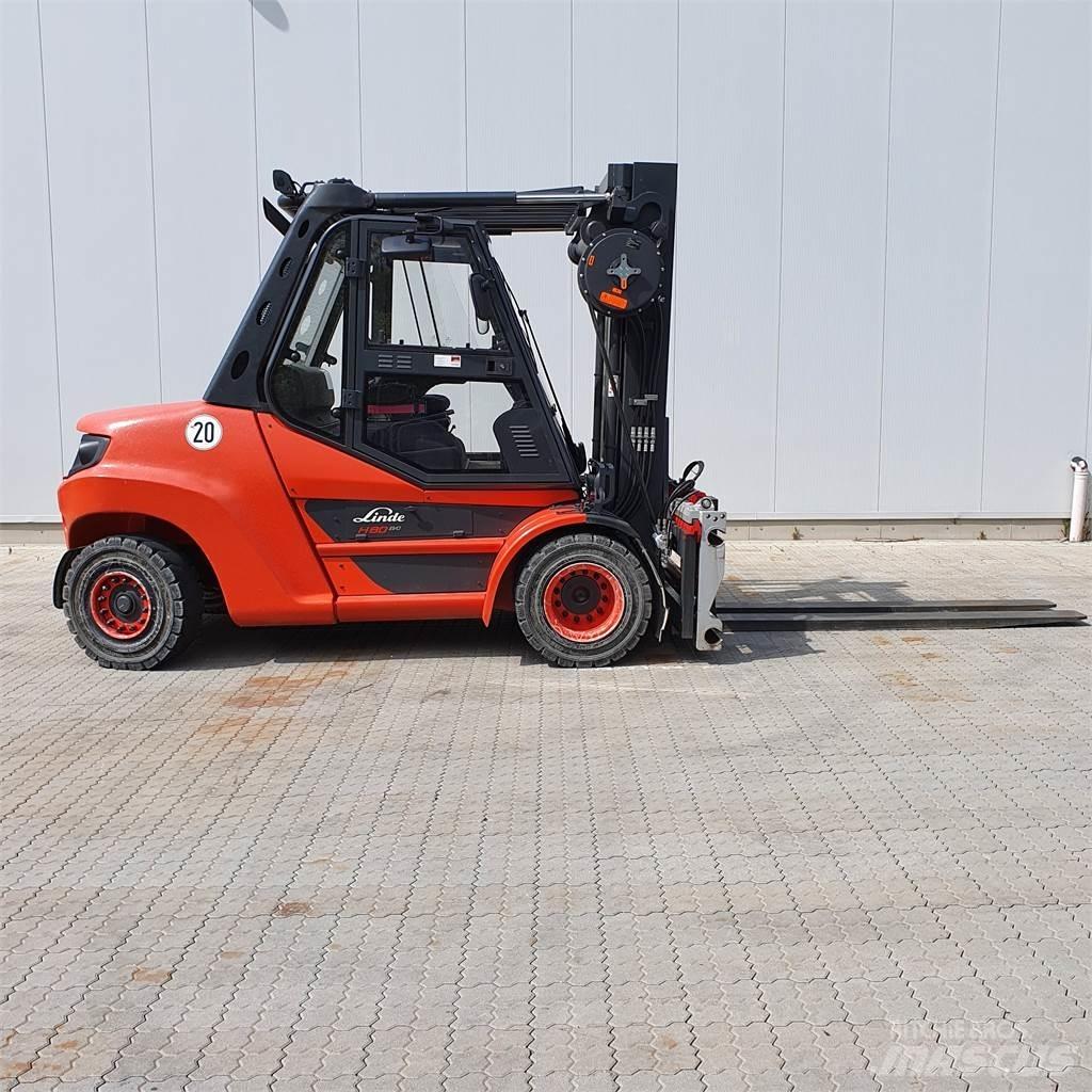 Linde H80D/900 柴油叉车