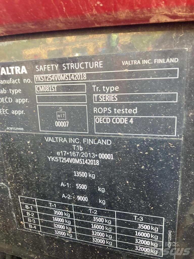 Valtra T 254 V 拖拉机/农用车