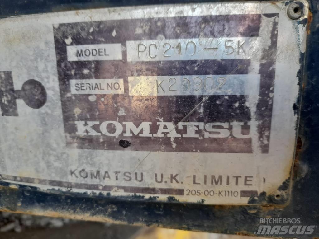 Komatsu PC 210-5 履带挖掘机