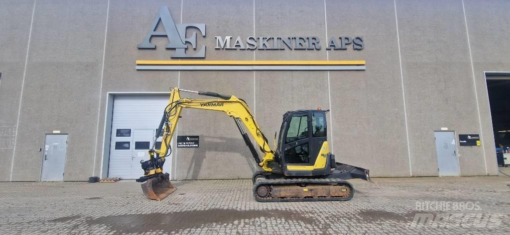 Yanmar VIO80 履带挖掘机