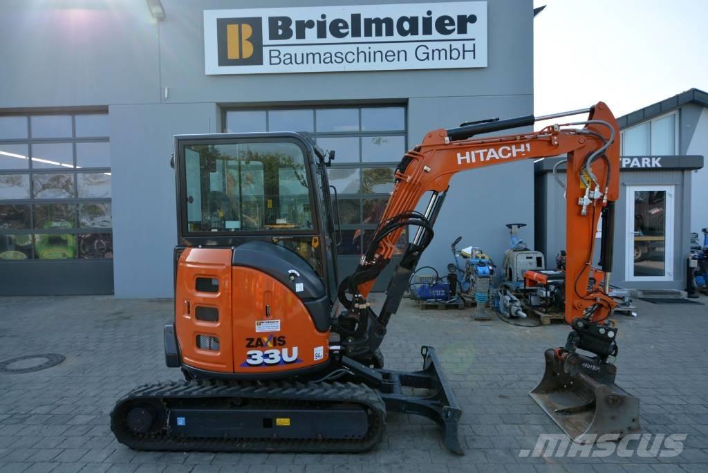 Hitachi ZX 33 U-6 小型挖掘机