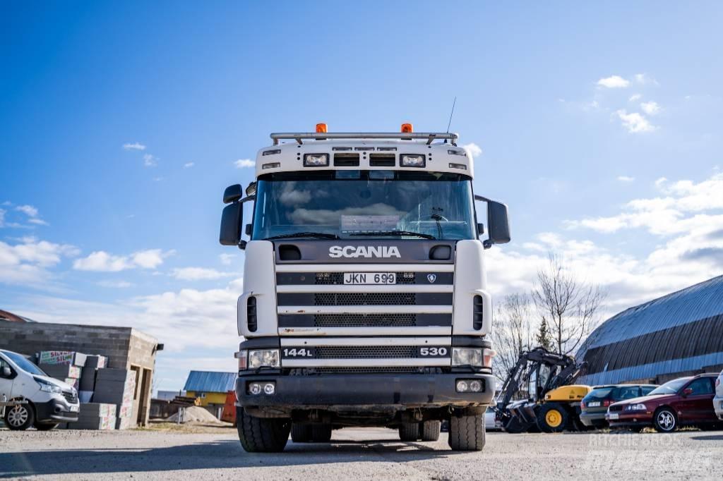 Scania R 144 GB 工程吊钩车