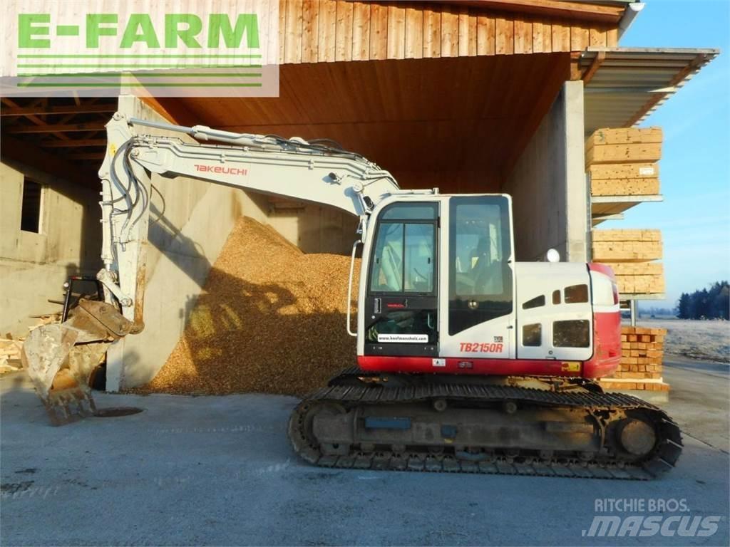 Takeuchi tb2150r 轮式挖掘机