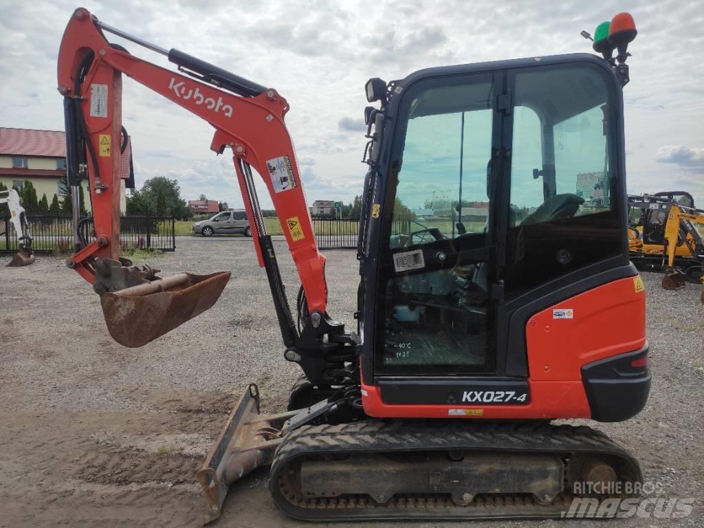 Kubota KX 027-4 小型挖掘机