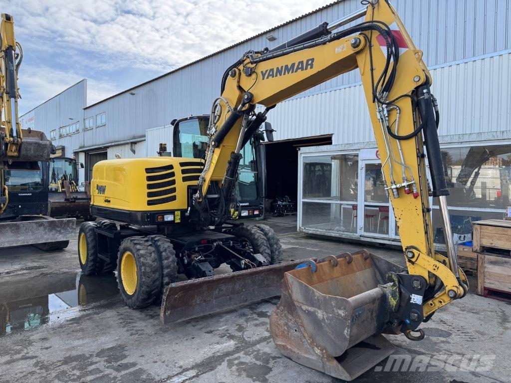 Yanmar B95W (40576) 轮式挖掘机