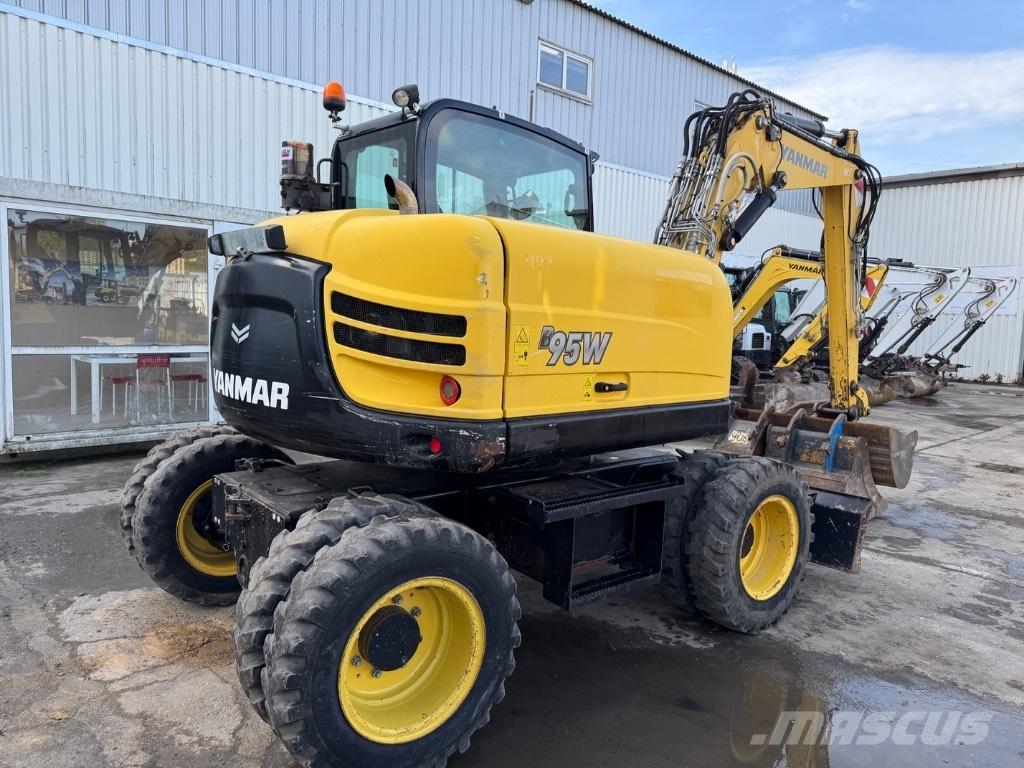 Yanmar B95W (40576) 轮式挖掘机
