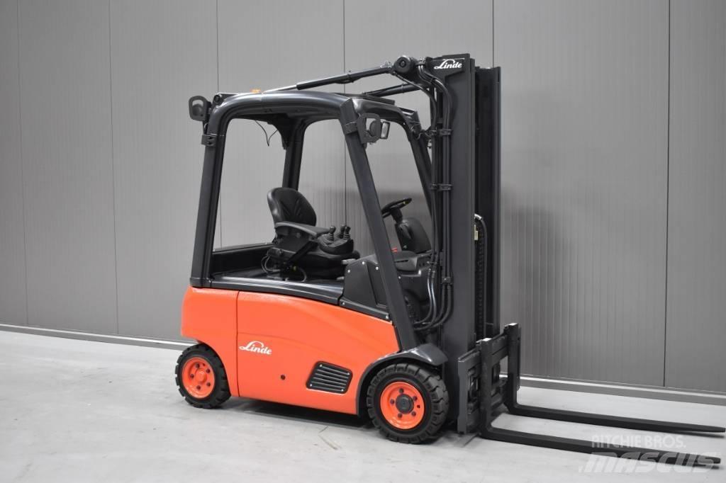 Linde E 16 P - 01 电动叉车