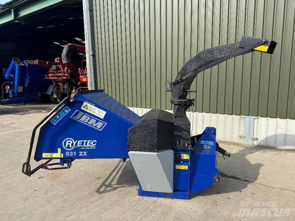 JBM Ryetec 831 ZX 木材削片机