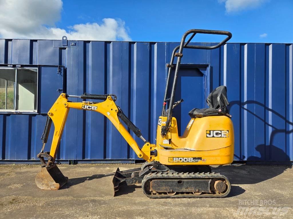 JCB 8008 CTS 3 Bkts 小型挖掘机