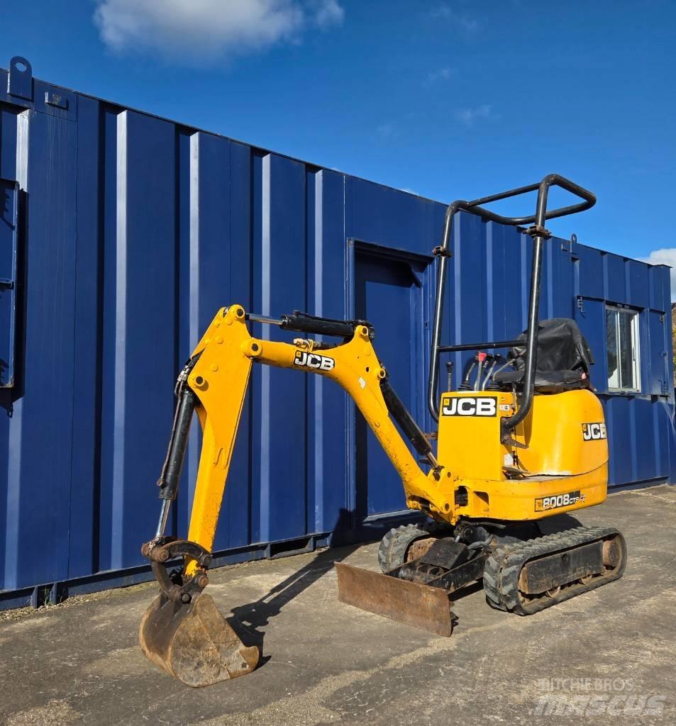 JCB 8008 CTS 3 Bkts 小型挖掘机