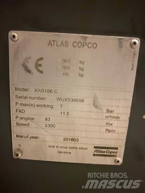 Atlas Copco XAS 186 压缩机