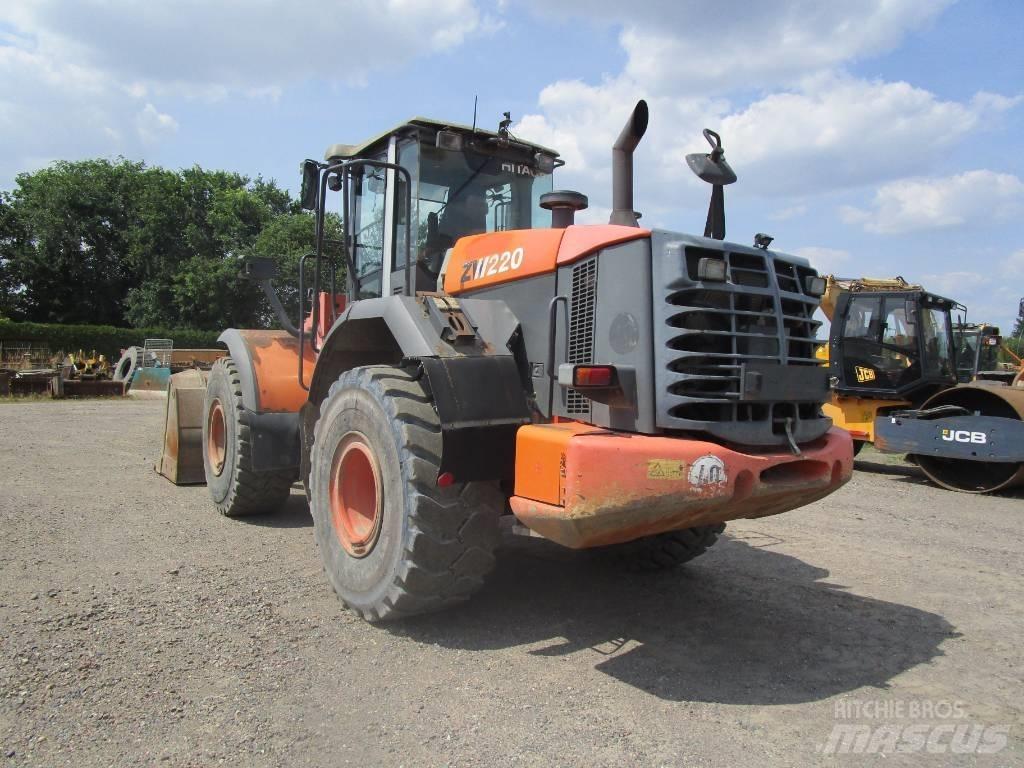 Hitachi ZW 220  Waage 轮式装载机
