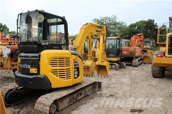Komatsu PC 55 MR 小型挖掘机