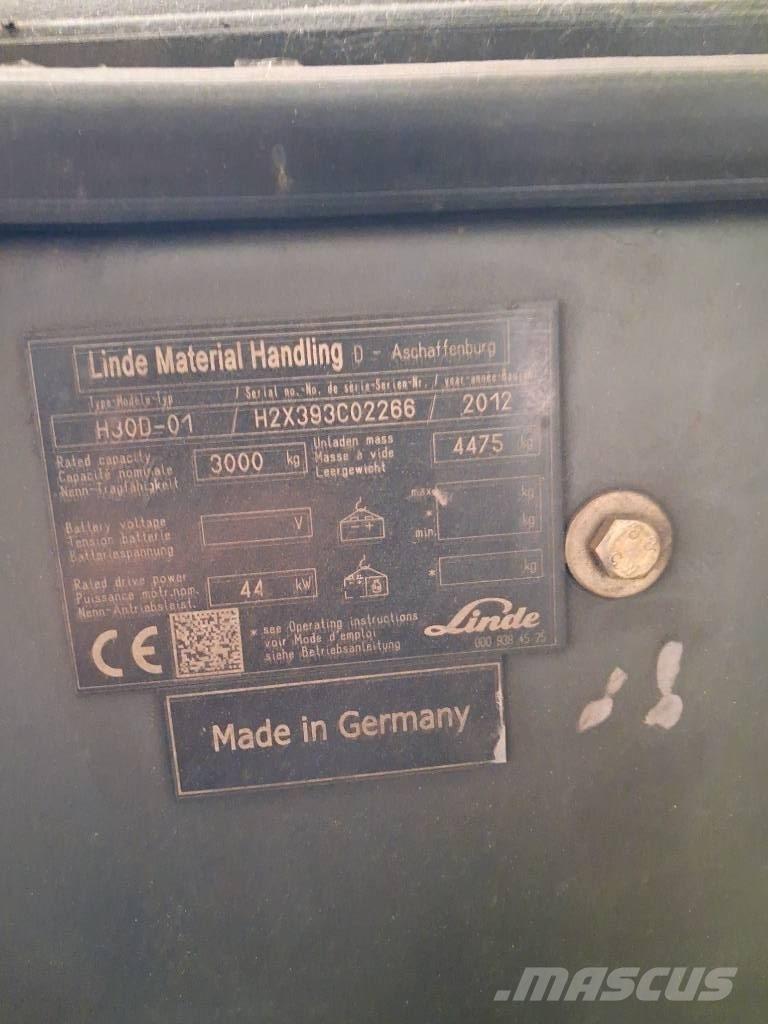 Linde H30D-01 柴油叉车