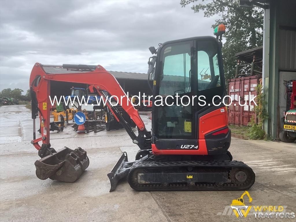Kubota U 27-4 小型挖掘机