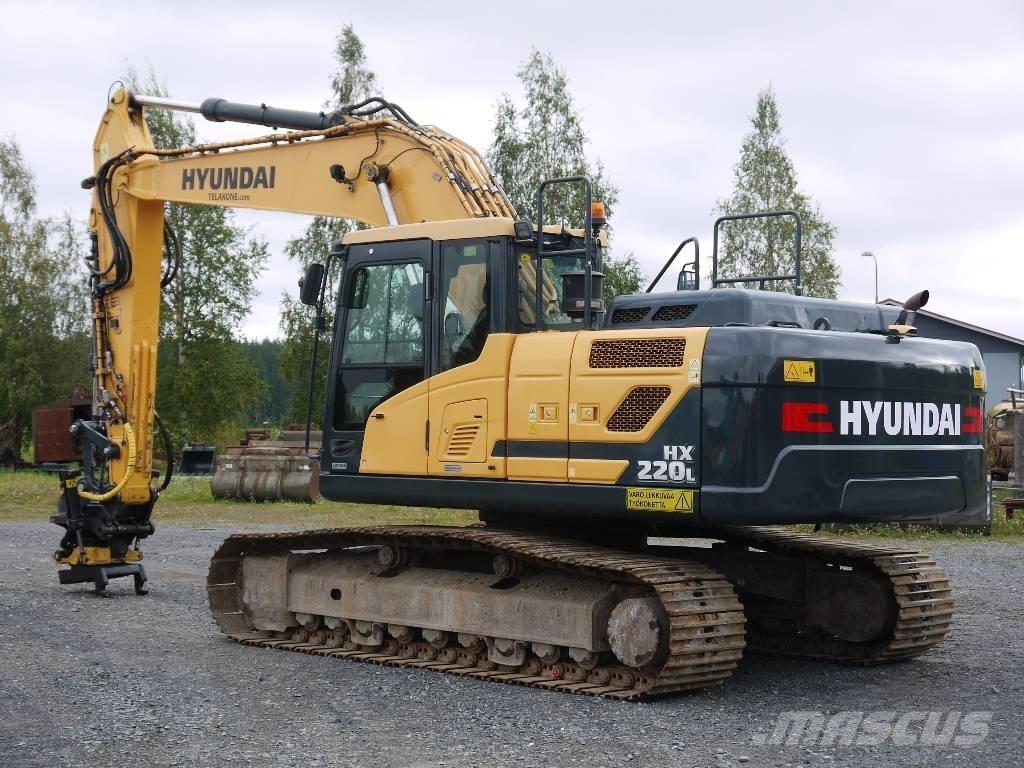 Hyundai HX 220 L 履带挖掘机