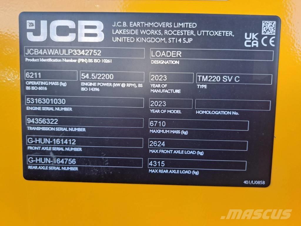 JCB TM 220 SV 轮式装载机